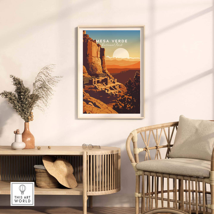Mesa Verde Poster National Park