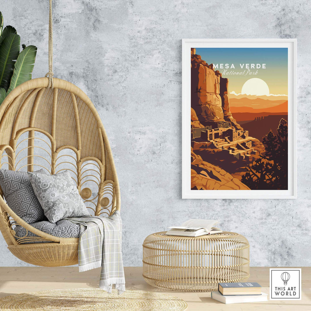 Mesa Verde Poster National Park