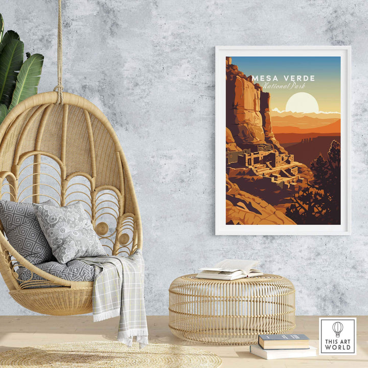Mesa Verde Poster National Park