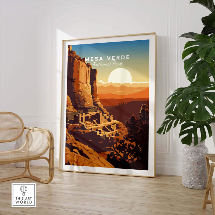 Mesa Verde Poster National Park