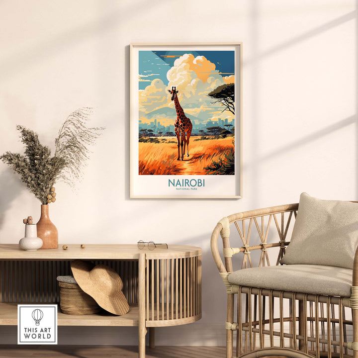 Nairobi National Park Poster