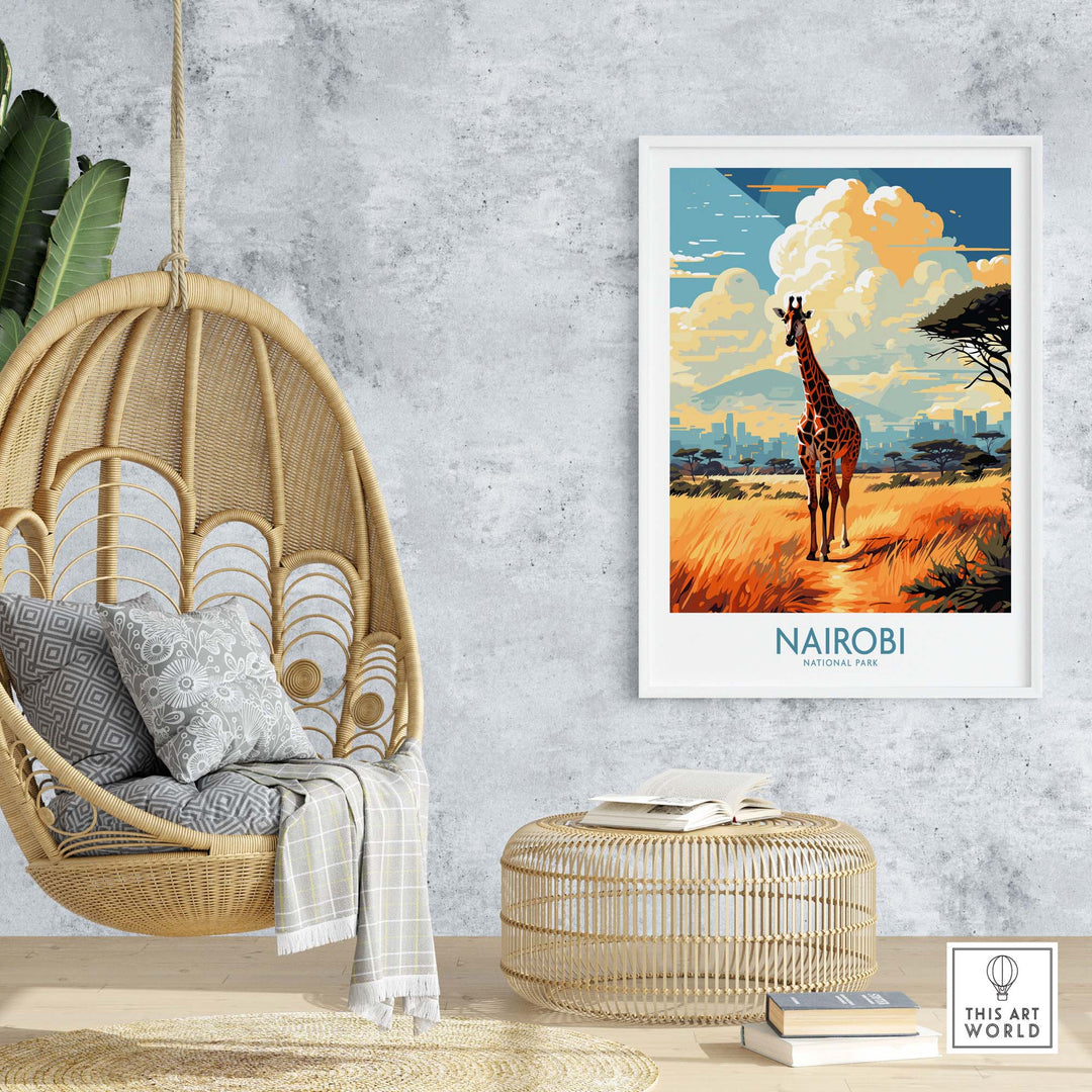 Nairobi National Park Poster