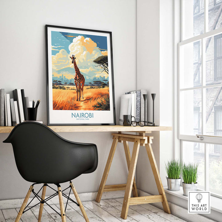 Nairobi National Park Poster