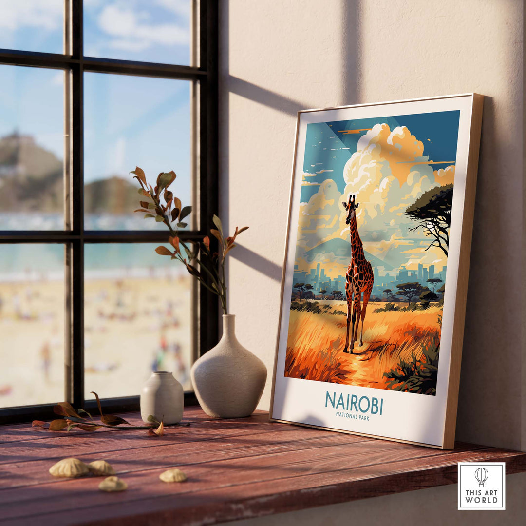 Nairobi National Park Poster