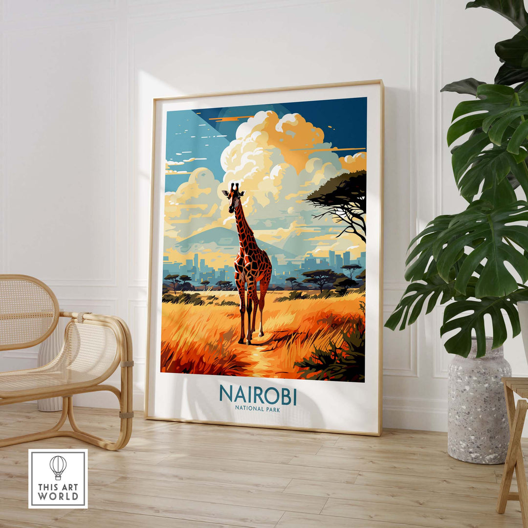 Nairobi National Park Poster