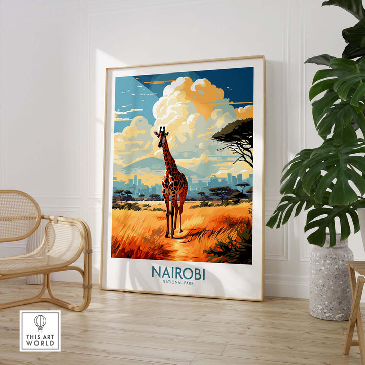 Nairobi National Park Poster