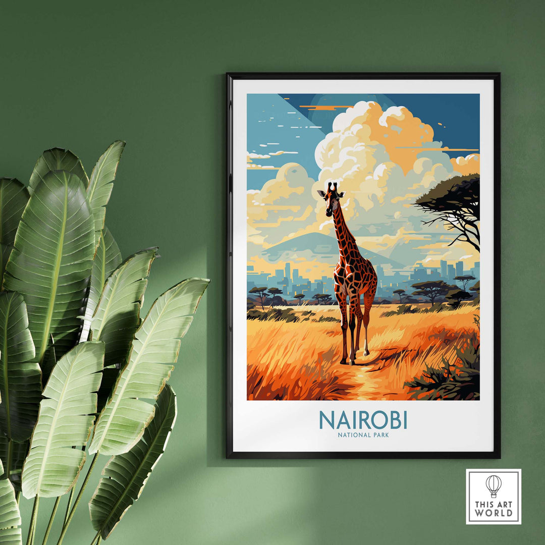 Nairobi National Park Poster