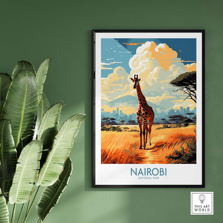 Nairobi National Park Poster