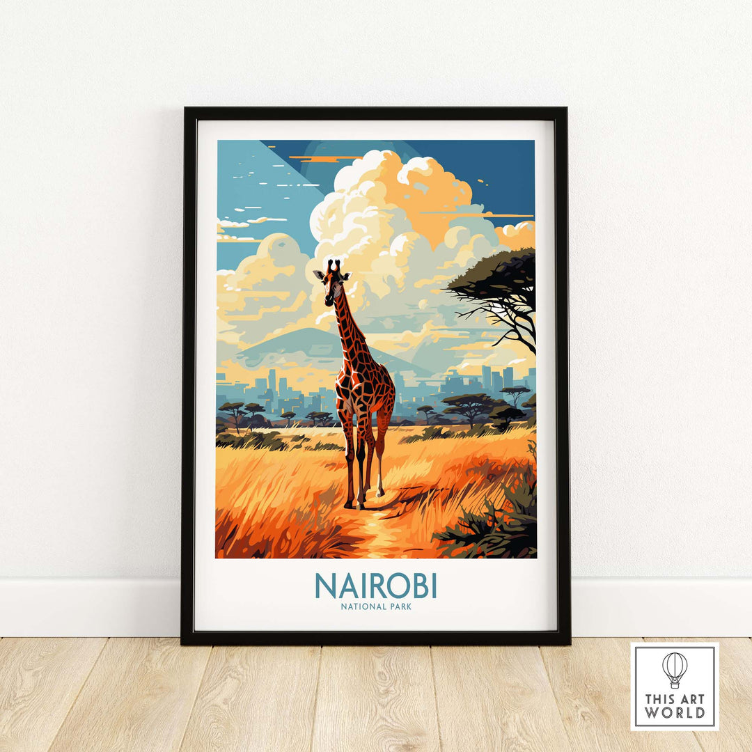 Nairobi National Park Poster