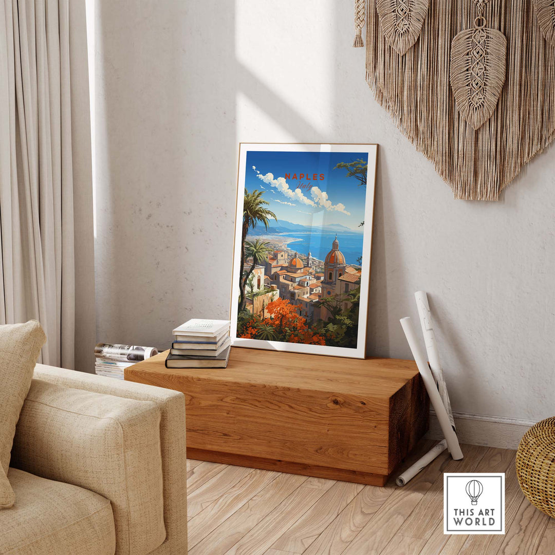 Naples Italy Art Print