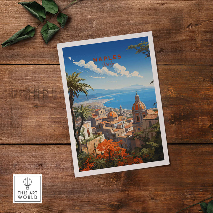 Naples Italy Art Print
