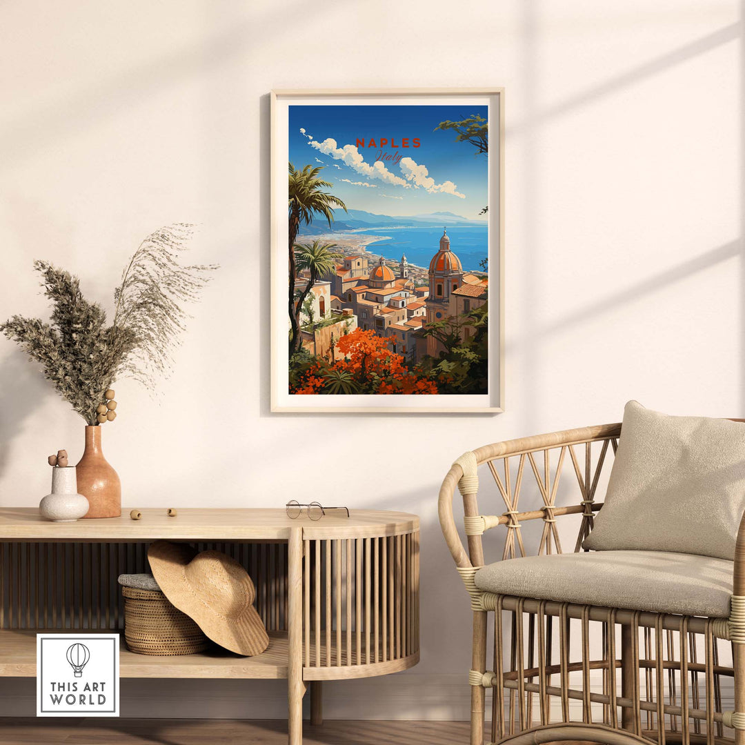 Naples Italy Art Print