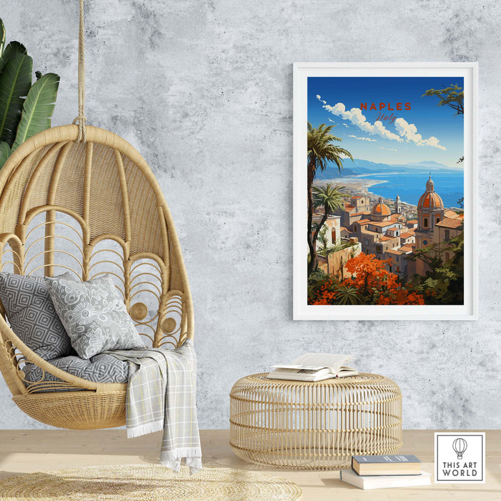 Naples Italy Art Print