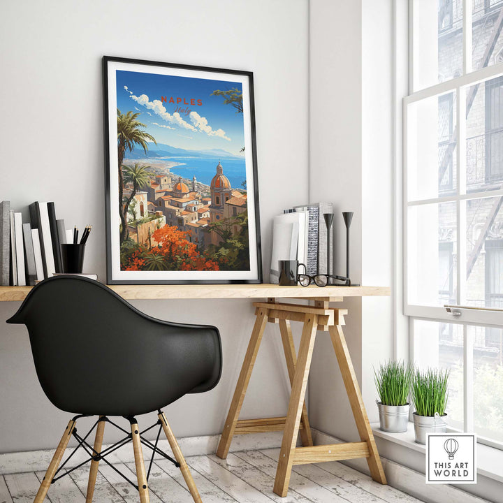 Naples Italy Art Print