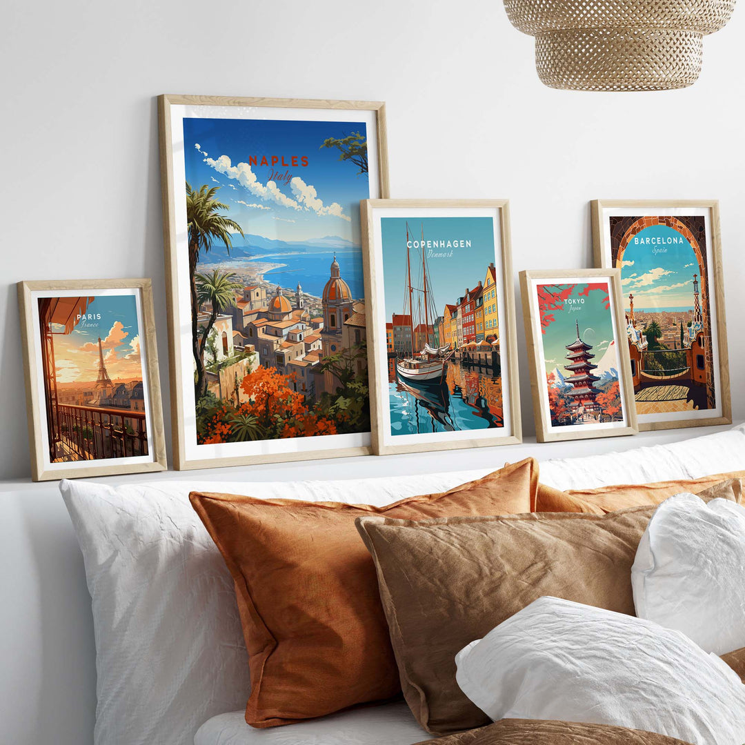 Naples Italy Art Print