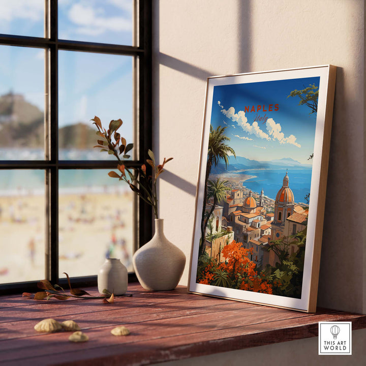 Naples Italy Art Print