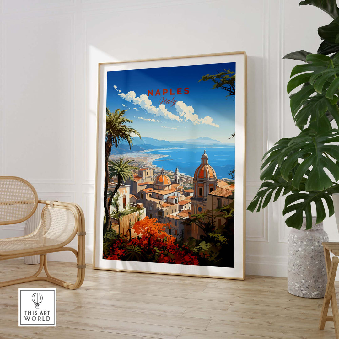 Naples Italy Art Print