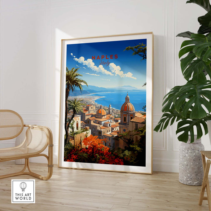 Naples Italy Art Print