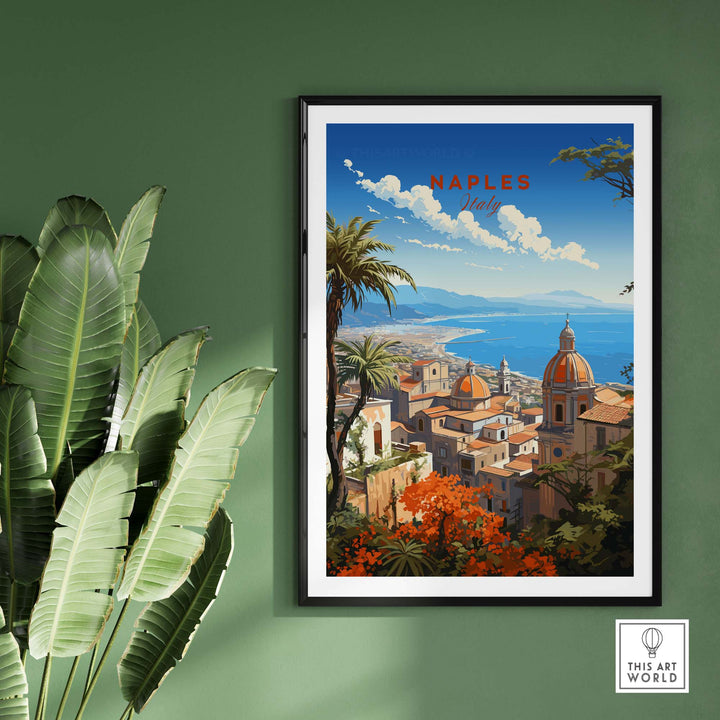 Naples Italy Art Print