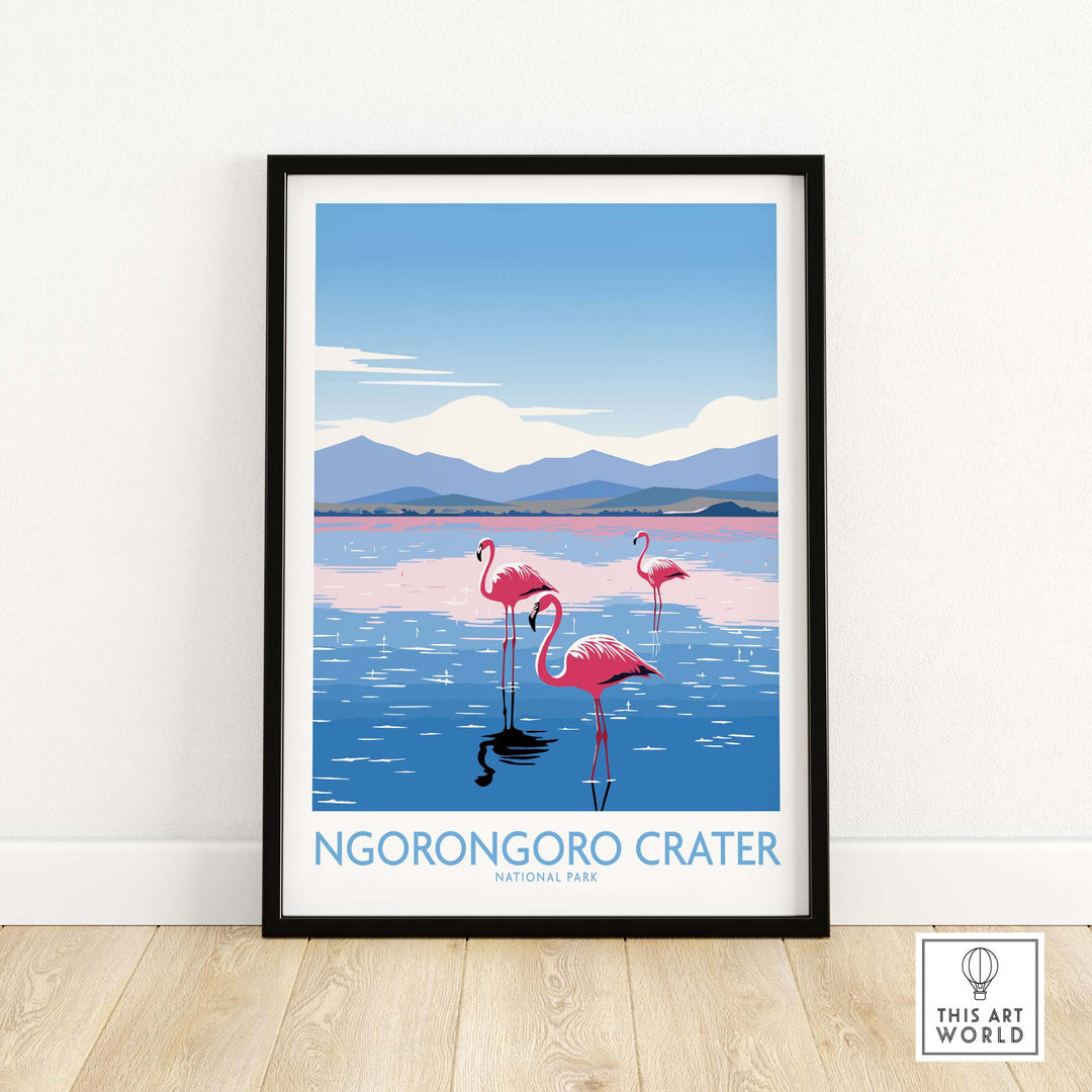 Ngorongoro Print Tanzania