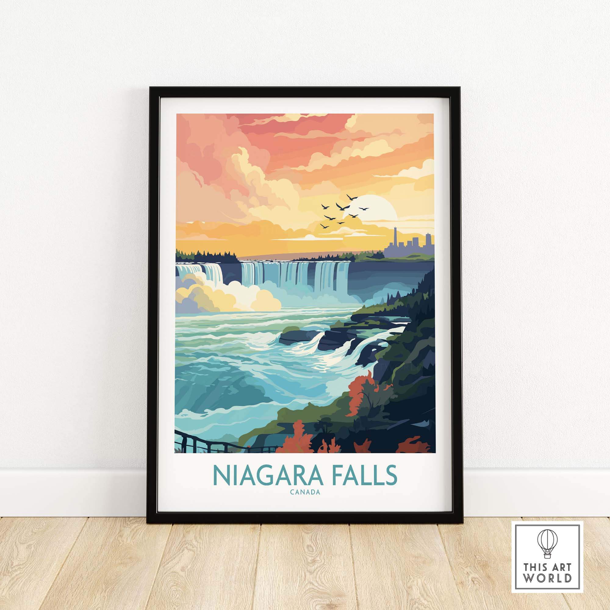 Stunning Niagara Falls Poster - Wall Art – This Art World