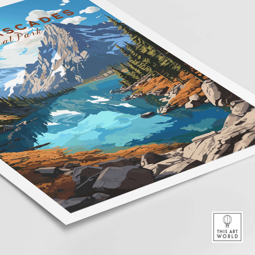 North Cascades Poster National Park