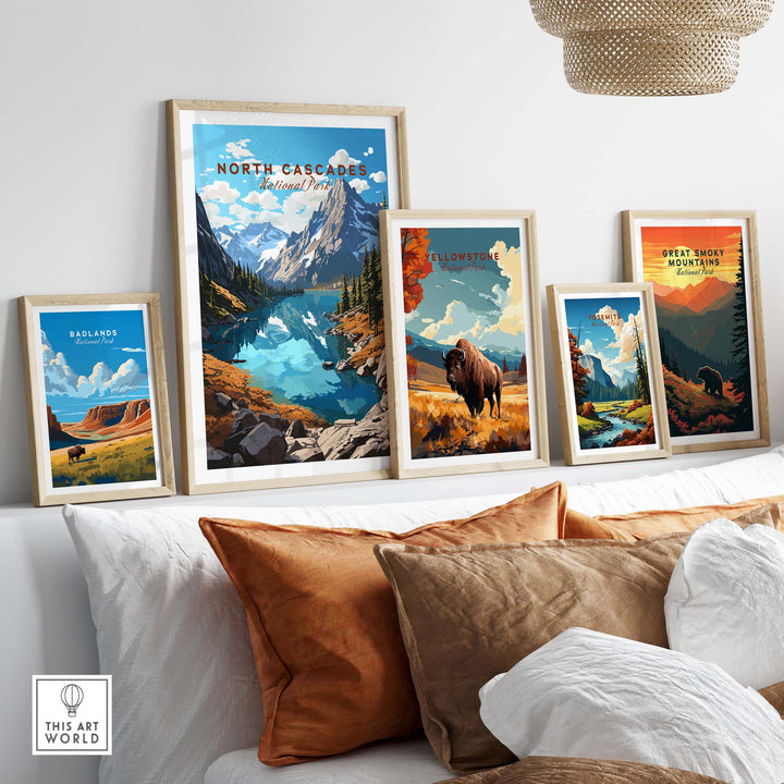 North Cascades Poster National Park