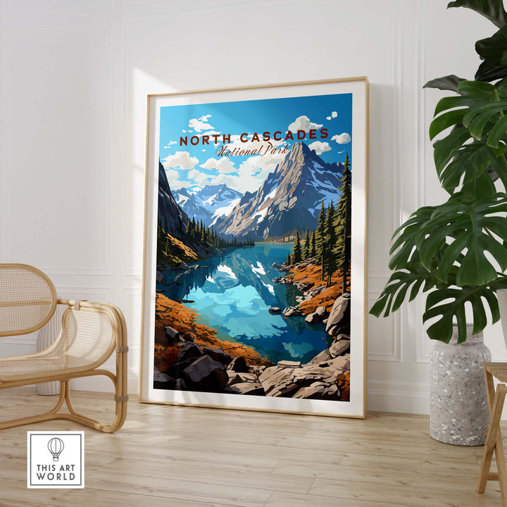 North Cascades Poster National Park