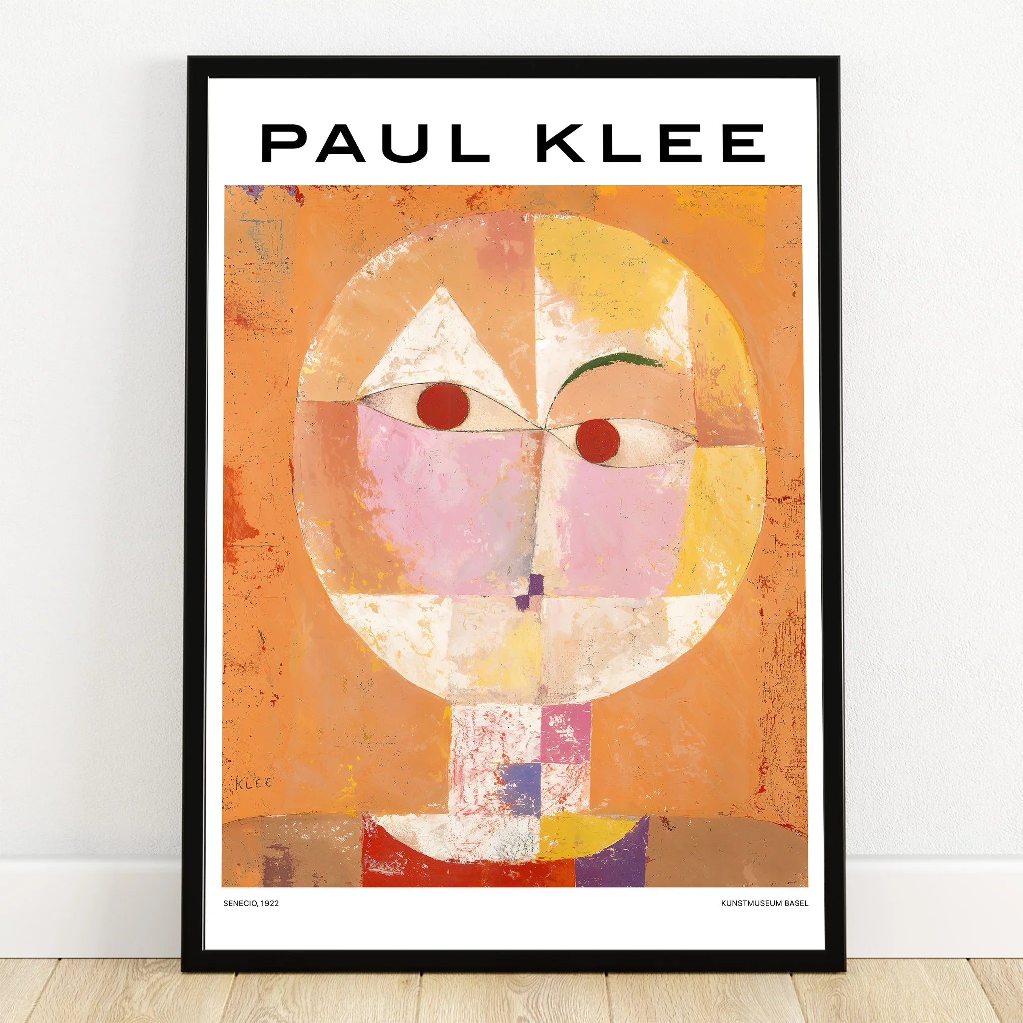 Paul Klee Senecio Abstract Portrait Art Print – This Art World