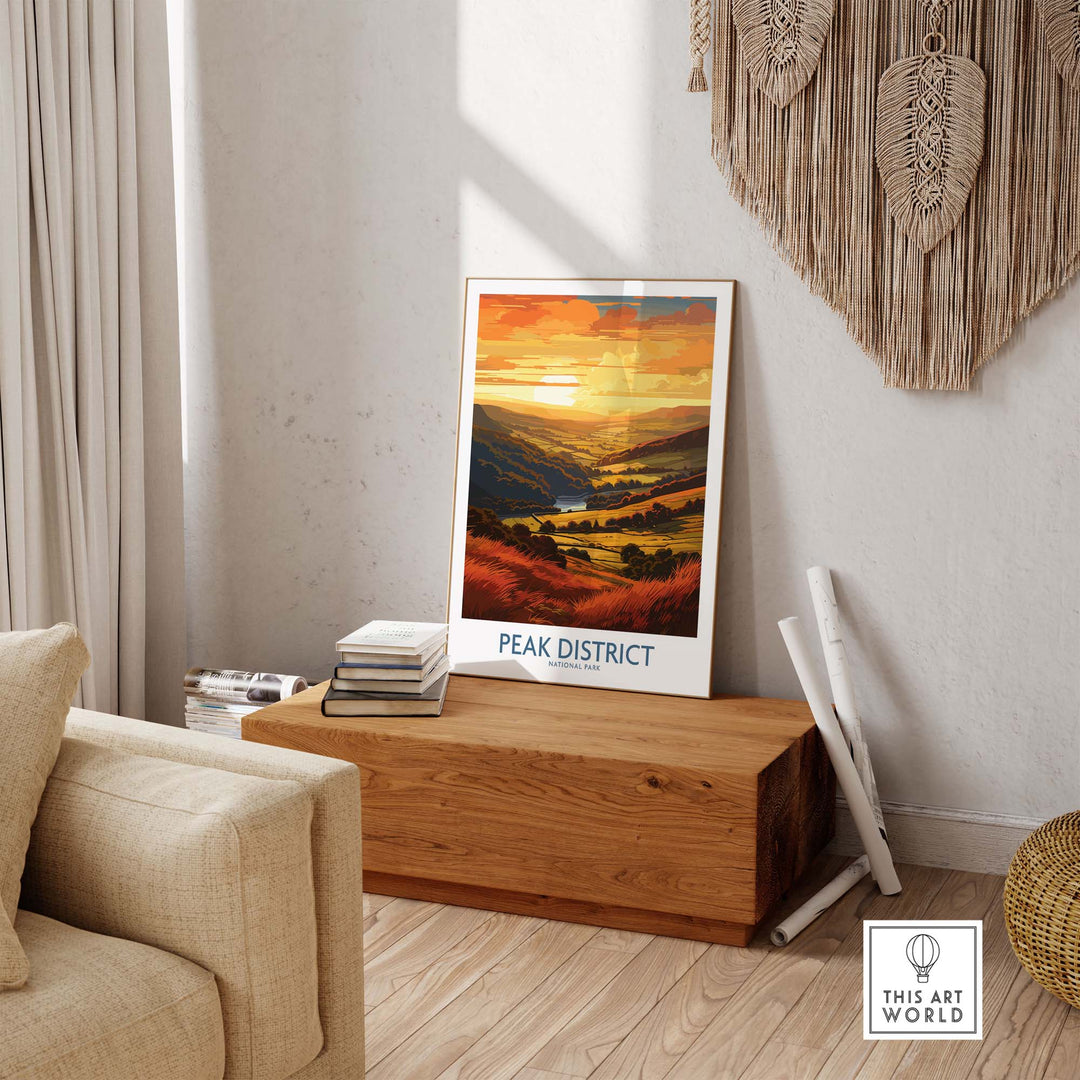 Peak District National Park Poster