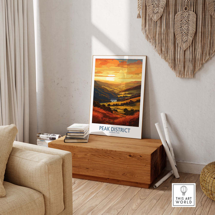 Peak District National Park Poster