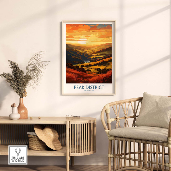 Peak District National Park Poster