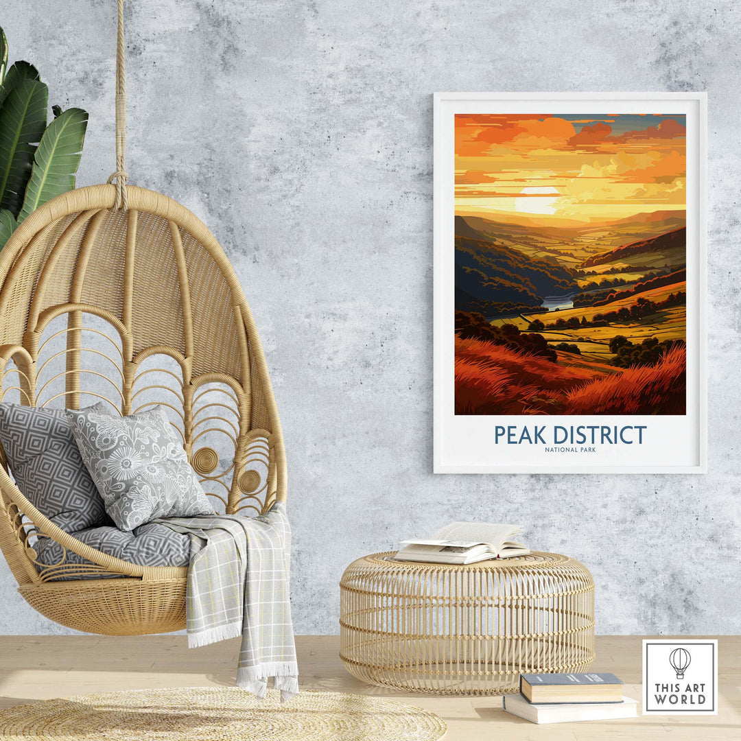 Peak District National Park Poster