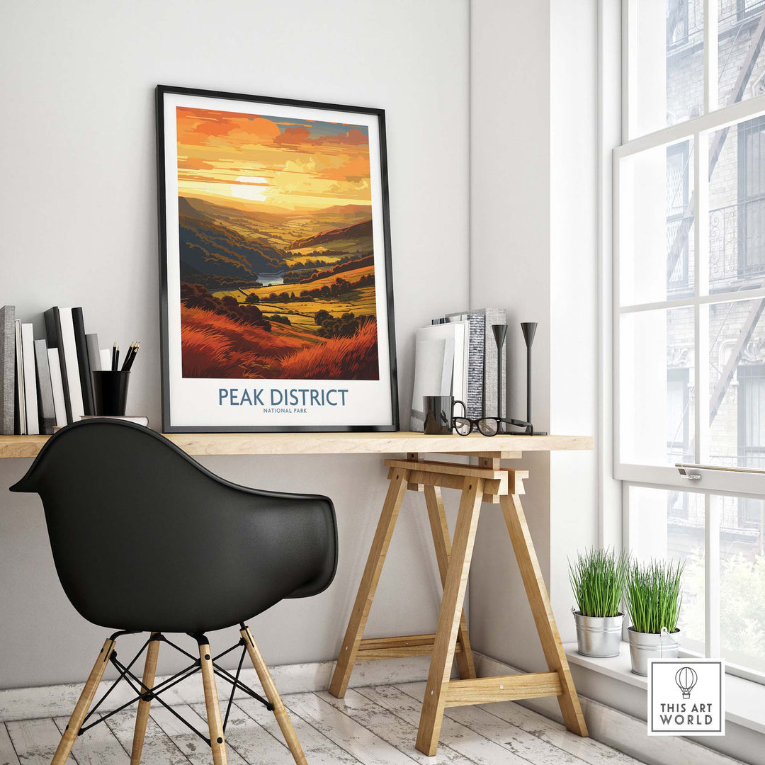 Peak District National Park Poster
