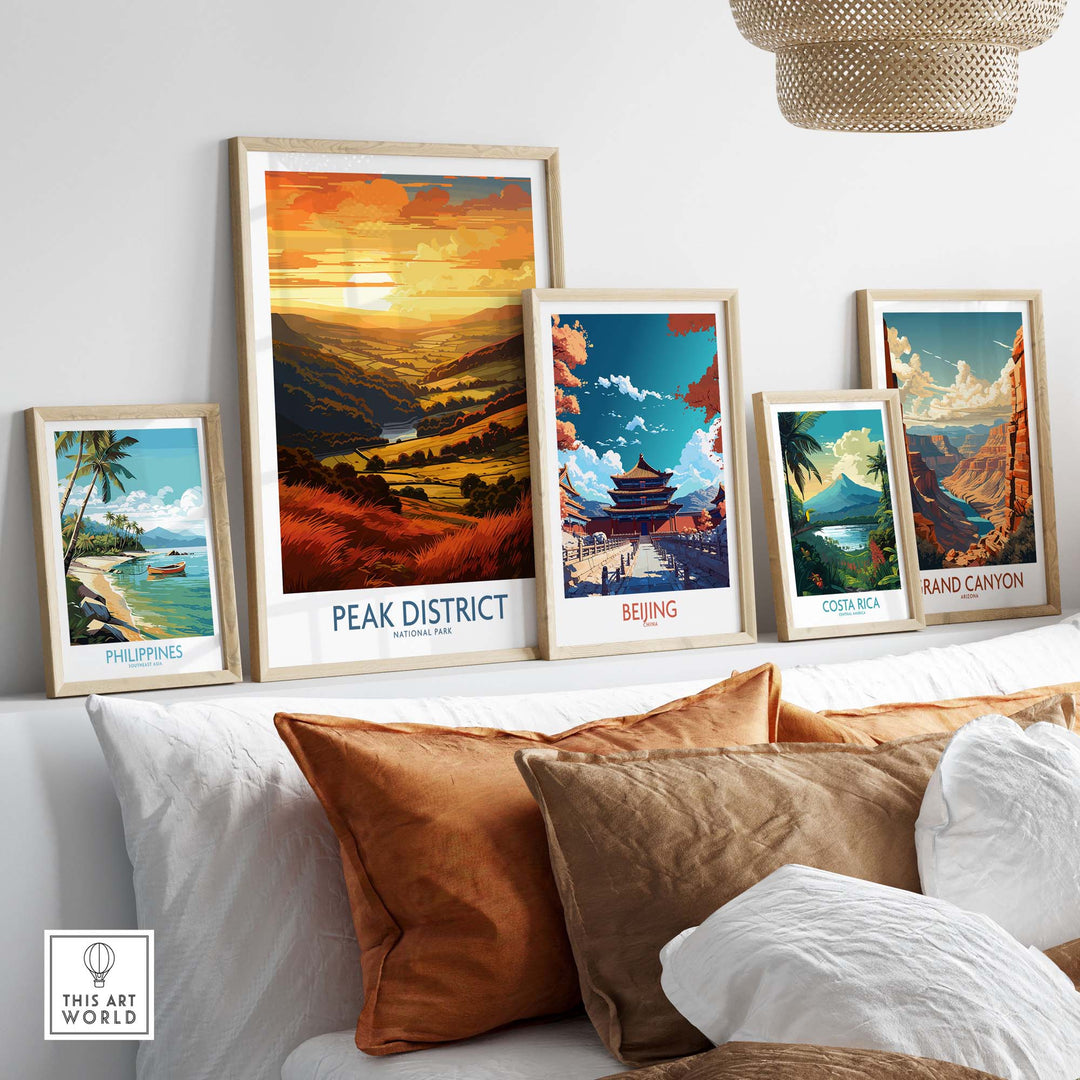 Peak District National Park Poster