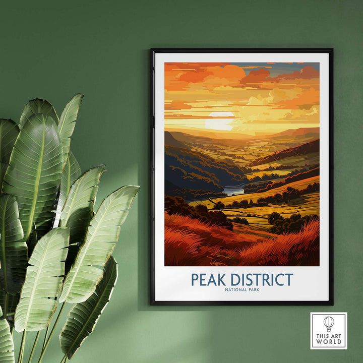 Peak District National Park Poster