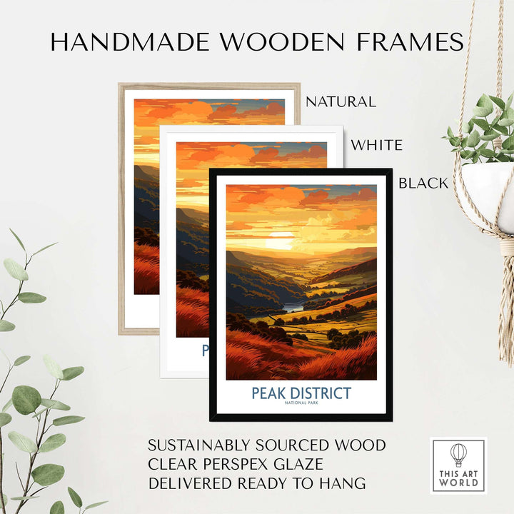 Peak District National Park Poster