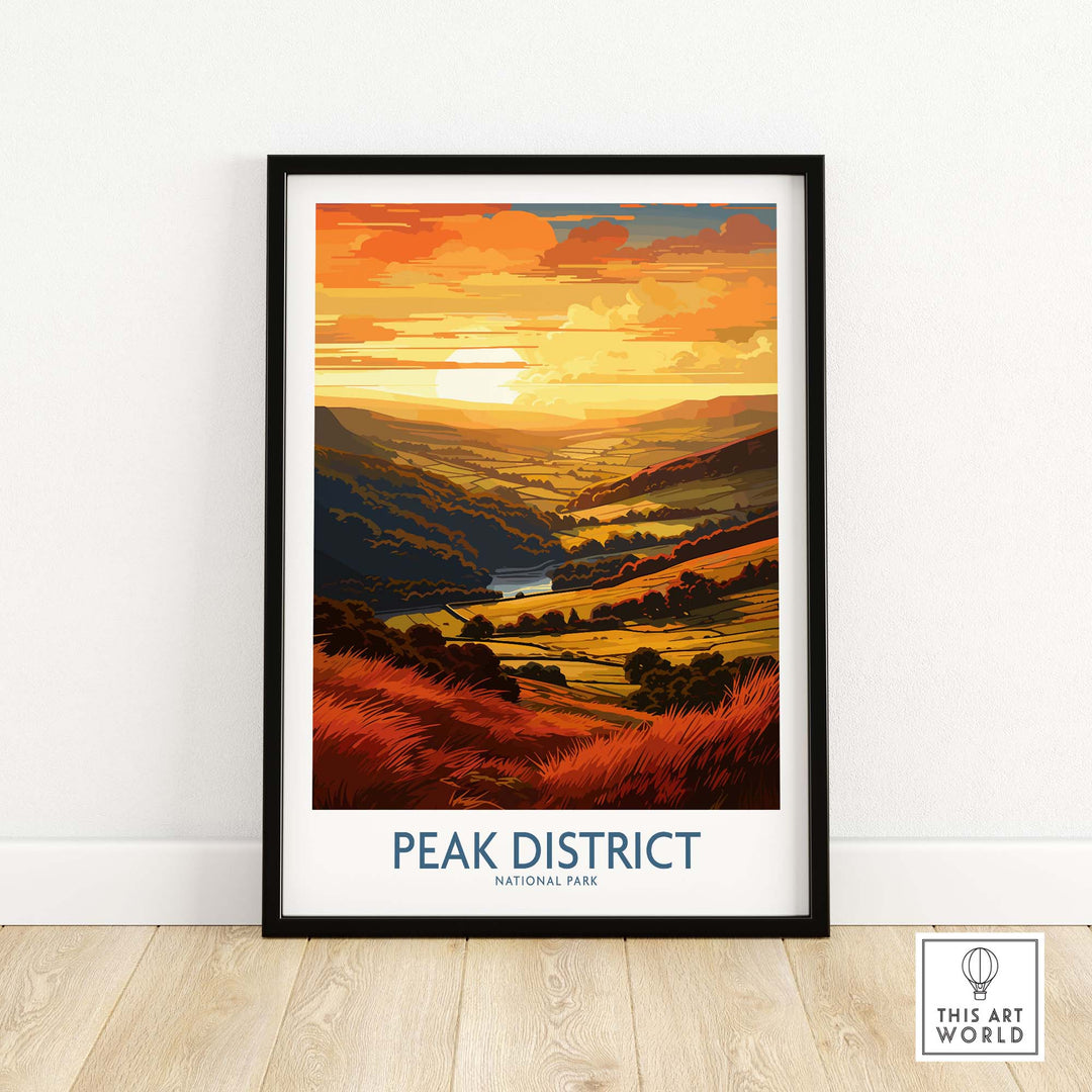 Peak District National Park Poster