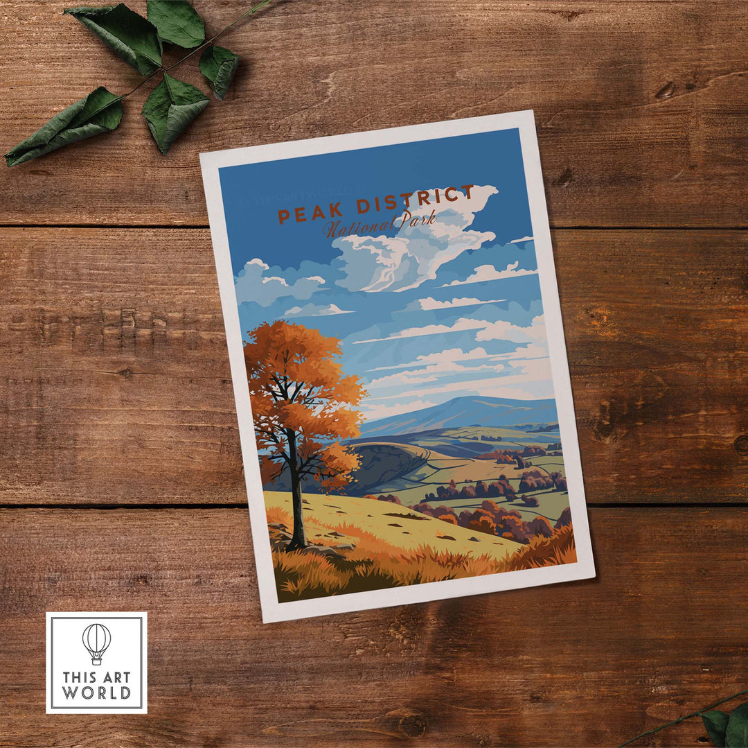 Peak District Poster