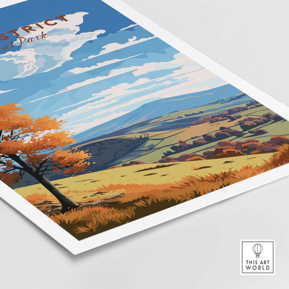 Peak District Poster