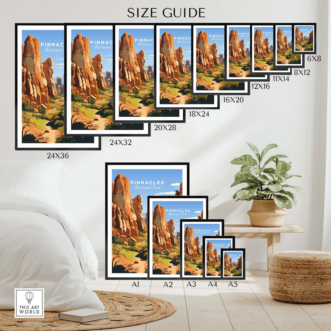 Pinnacles National Park Poster