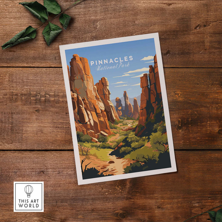 Pinnacles National Park Poster