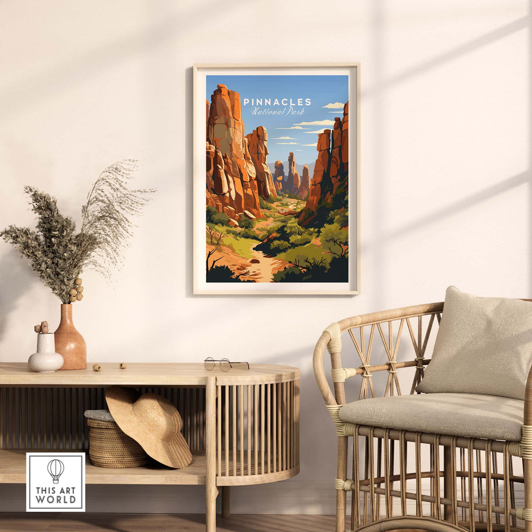 Pinnacles National Park Poster