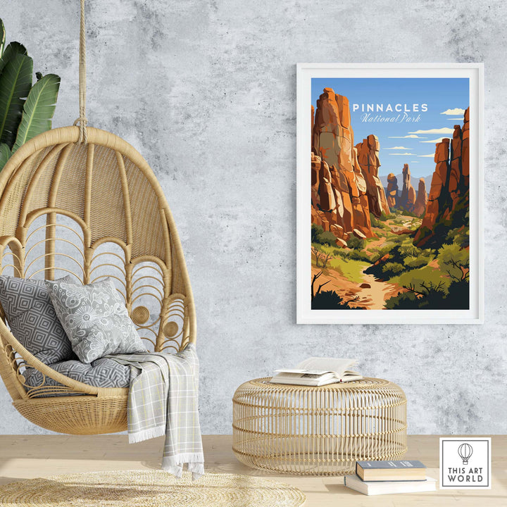 Pinnacles National Park Poster