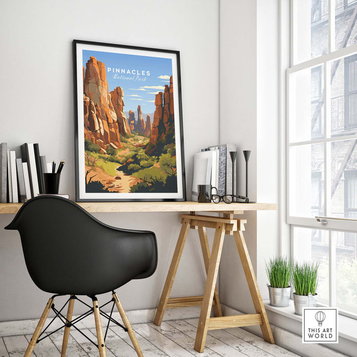 Pinnacles National Park Poster