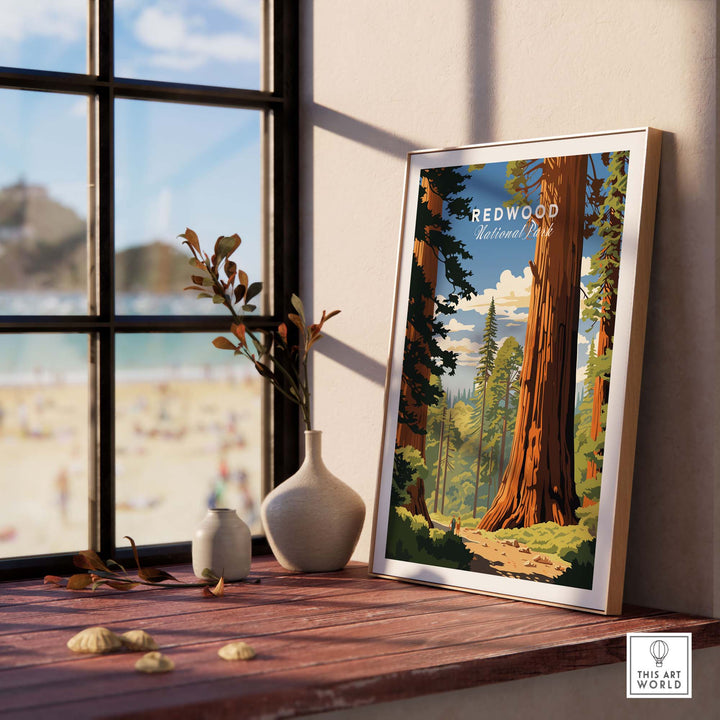 Redwood National Park Poster