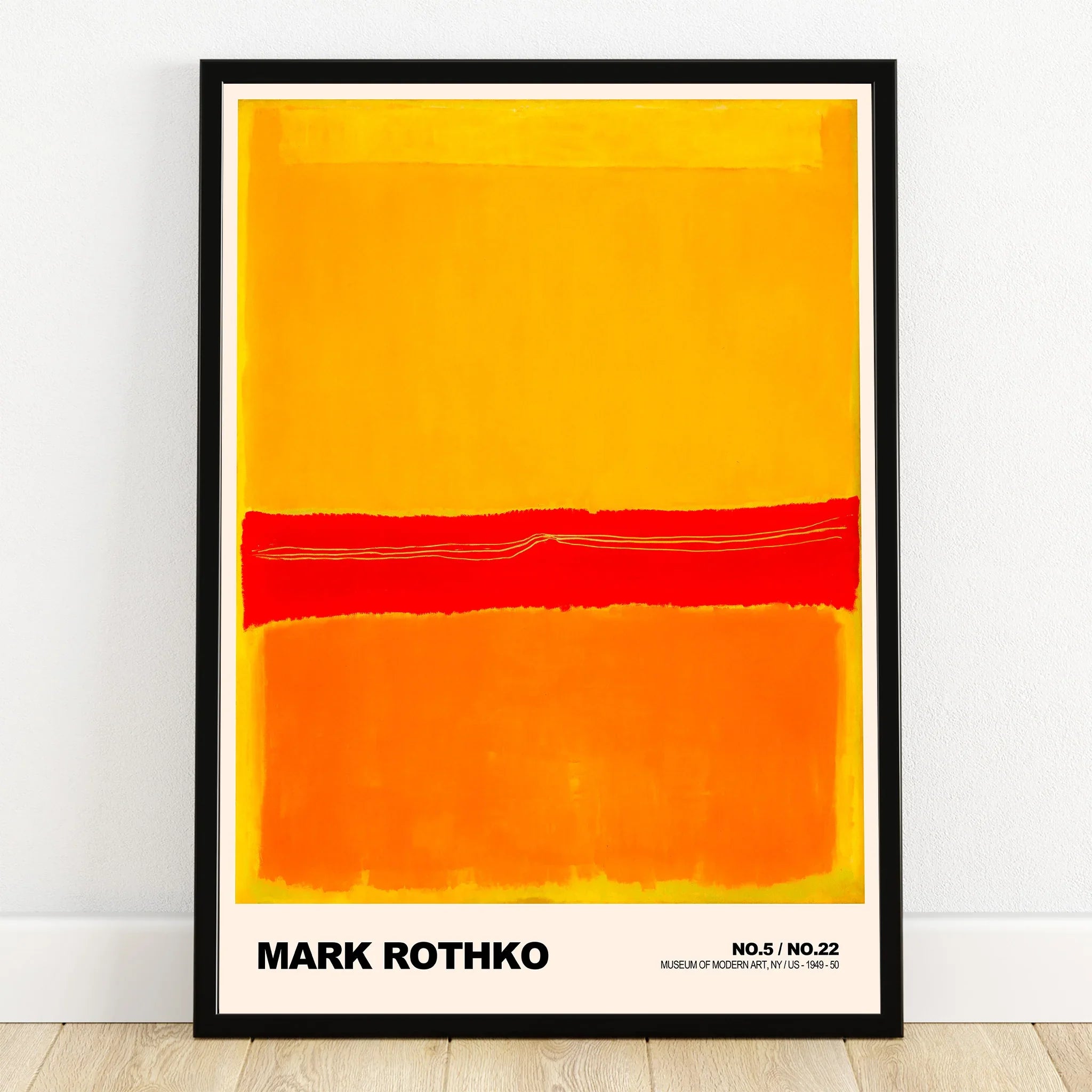 Mark Rothko No 5 No 22 Abstract Print Art Poster – This Art World