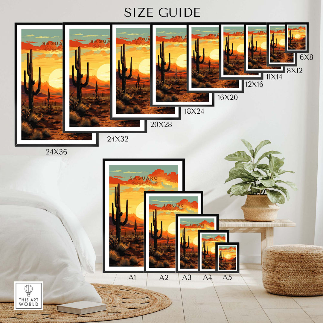 Saguaro Print