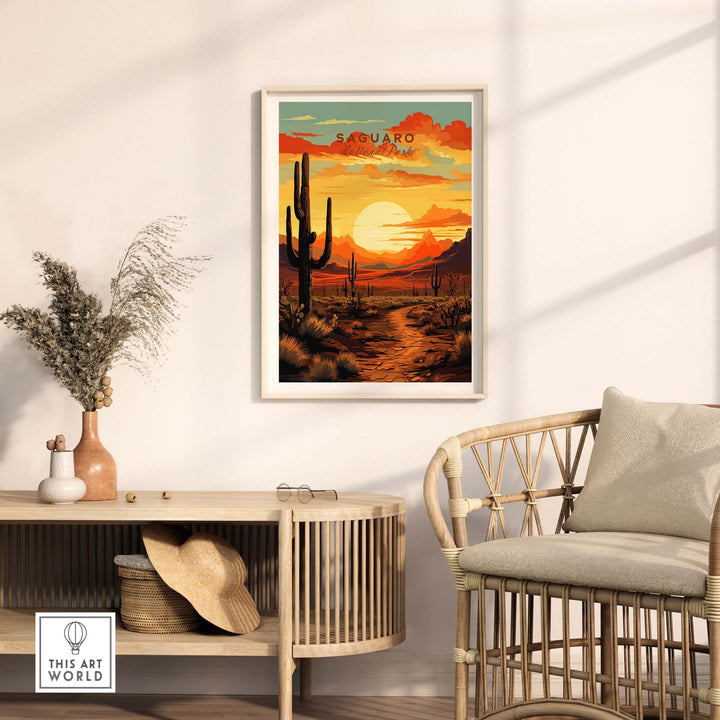 Saguaro Print