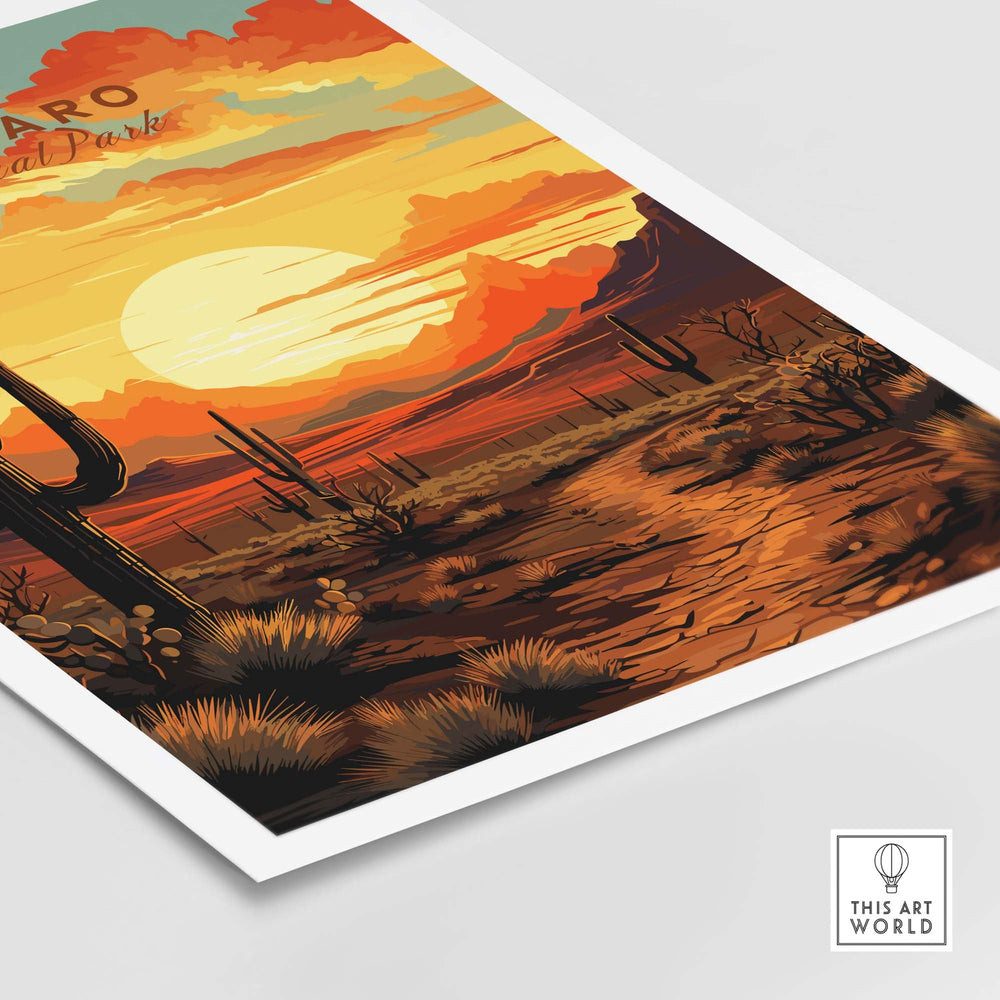 Saguaro Print